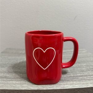 Rae Dunn Red Heart Mug